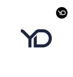 Letter Yd Monogram Logo Design