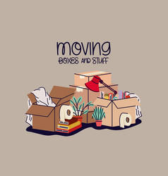 Moving Boxes Design