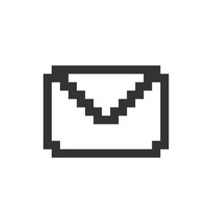 Get New Letter In Mailbox Pixelated Ui Icon