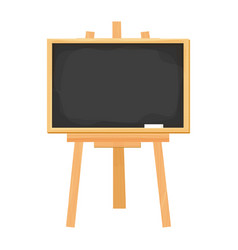 Chalkboard Blackboard On Wooden Easel Tripod