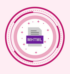 Mhtml File Document Icon