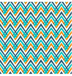 Chevron Seamless Pattern Geometric 70-s Hipster