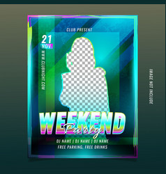 Weekend Party Flyer Template