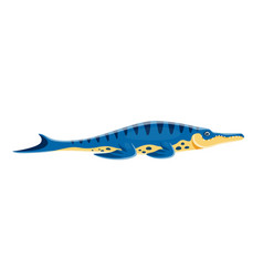 Dinosaur Cartoon Character Metriorhynchus Dino