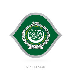 Arab League National Team Flag In Style