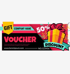 Gift Voucher Discount Or Sale Flyer