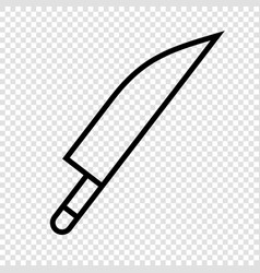 Simple Knife Icon Or Cutting Knife