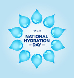 Graphic Of National Hydration Day Good