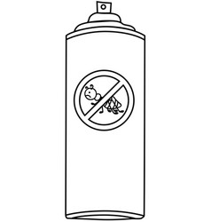 Icon Of Insecticide Or Pesticide Poison Bottle