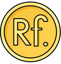 Maldivian Rufiyaa Coin Icon Currency