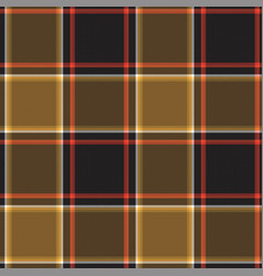 Orange Ombre Plaid Textured Seamless Pattern