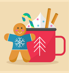 Hot Chocolate Christmas Ginger Man