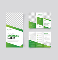 Business Trifold Brochure Template Design