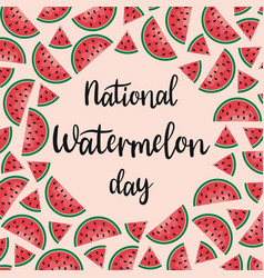 Greeting Card National Watermelon Day