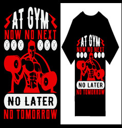 Gym T Shirt Design