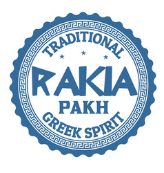 Rakia Stamp Or Label