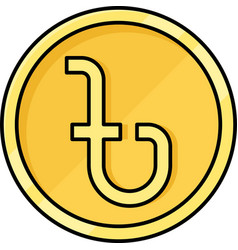 Bangladeshi Taka Coin Currency Peoples