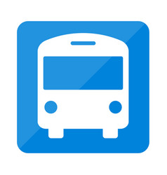 Modern Bus Stop Icon