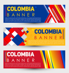 Colombia Modern Banner Template