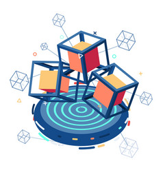 Isometric Blockchain Network