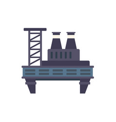 Ocean Rig Icon Flat Gas Platform