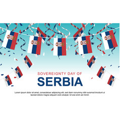 Sovereignty Day Of Serbia Background