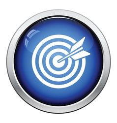 Target With Dart In Bulleye Icon