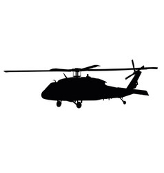 Black Hawk Helicopter Silhouette