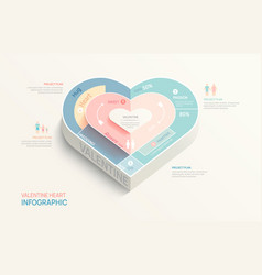 Valentine Infographic Design Template Idea Love