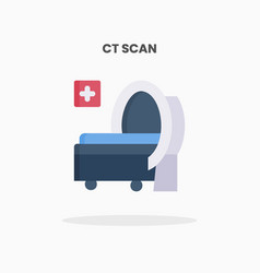 Ct Scan Icon Flat