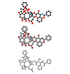 Paclitaxel Cancer Chemotherapy Drug Molecule