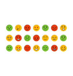 Smile Face Icon Emoticon Set Cartoon Funny