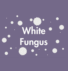 White Fungus Disease Symbols