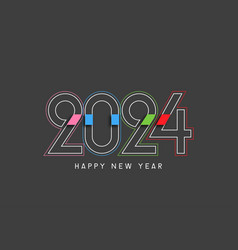 Abstract Modern Happy New Year Background