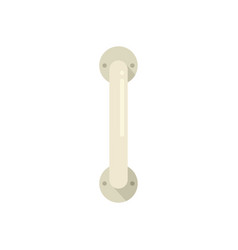 Knob Door Handle Icon Flat Front Metal