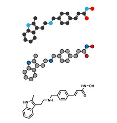 Panobinostat Cancer Drug Molecule Histone