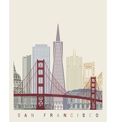 San Francisco Skyline Poster