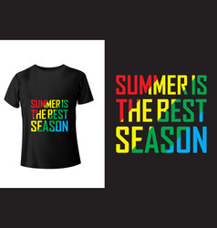 Summer Typography T-shirt Poster Flyer Design