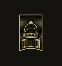 Dome Washington Dc Logo Design