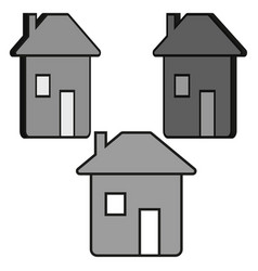 House Isometric Icon Stock