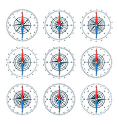 Marine Compass Nautical Wind Rose With Cardinal