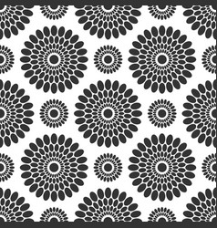 Seamless African Fashion Pattern With Circles