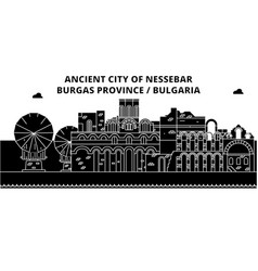 Bulgaria Burgas Nessebar Travel Skyline