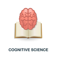 Cognitive Science Icon 3d From Artificial