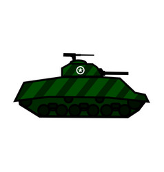 American Tank Icon On White