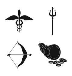 Design Religion And Myths Logo Set