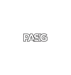 Pasig In The Philippines Emblem The Design