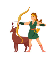 Artemis Greek God Composition