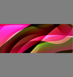 Trendy Simple Fluid Color Gradient Abstract