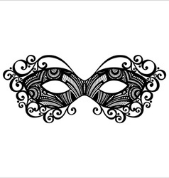 Masquerade mask design Royalty Free Vector Image